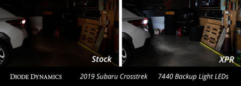 7443 XPR LED Bulb Cool White Single Diode Dynamics