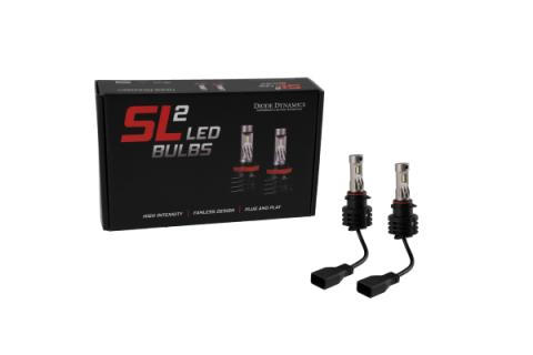 P13W White SL2 LED Bulbs Pair Diode Dynamics
