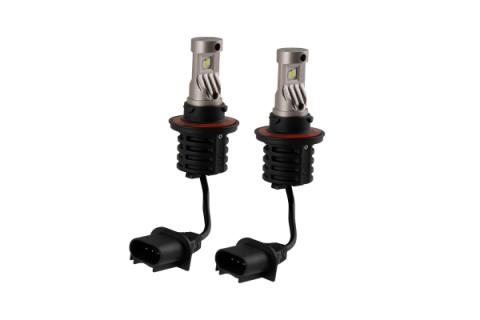 H13 White SL2 LED Bulbs Pair Diode Dynamics