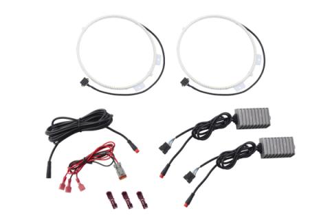 RGBW HD LED Halos for 2018-2021 Jeep JL Wrangler/Gladiator