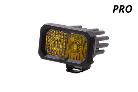 Stage Series 2 Inch LED Pod, Pro Yellow Driving Standard ABL Each