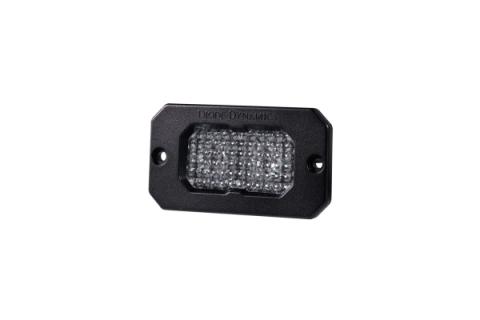 Stage Series 2 Inch LED Pod, Sport White Flood Flush RBL Each