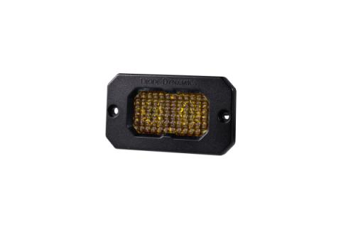 Stage Series 2 Inch LED Pod, Sport Yellow Flood Flush ABL Each