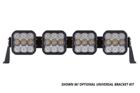 SS5 Sport Universal CrossLink 4-Pod Lightbar Yellow Combo Diode Dynamics