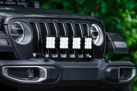 Stage Series Grille Bracket Kit for 2018-Present Jeep Wrangler JL Diode Dynamics