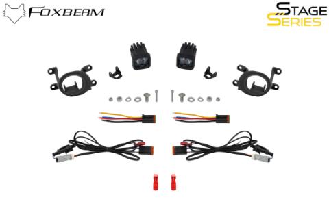 SSC1 Type BM LED Fog Light Kit, Yellow SAE Fog Diode Dynamics