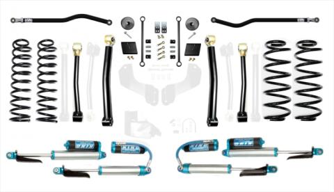 Jeep Wrangler JL 2.5 Inch Diesel Enforcer Lift Stage 3 Plus with EVO SPEC King 2.5 Inch Shocks with Adjusters EVO Manufacturing