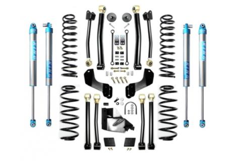 Jeep Wrangler JL 4.5 Inch Enforcer Overland Lift Stage 4 w/EVO SPEC King 2.0 Inch Shocks EVO Manufacturing