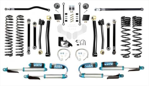 Jeep Gladiator JT Diesel 4.5 Inch Enforcer Lift Stage 4 Plus w/ EVO SPEC 2.5 Inch King Shocks with Adjusters EVO Manufacturing