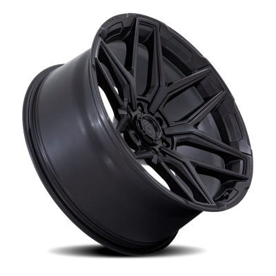 Aluminum Wheels 18X9 Flux 6 FC854MX 6 On 114.3 Blackout 66.06 Bore 20 Offset Fuel Off Road Wheels