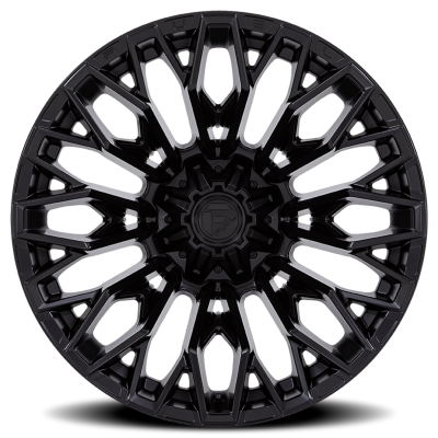 Aluminum Wheels 20X10 Strike FC865 MX 5 On 127/5 On 139.7 Blackout 87.1 Bore -18 Offset Fuel Off Road Wheels