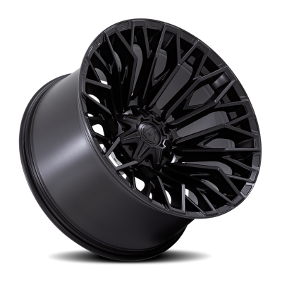 Aluminum Wheels 22X10 Strike FC865 MX 5 On 127/5 On 139.7 Blackout 87.1 Bore -18 Offset Fuel Off Road Wheels