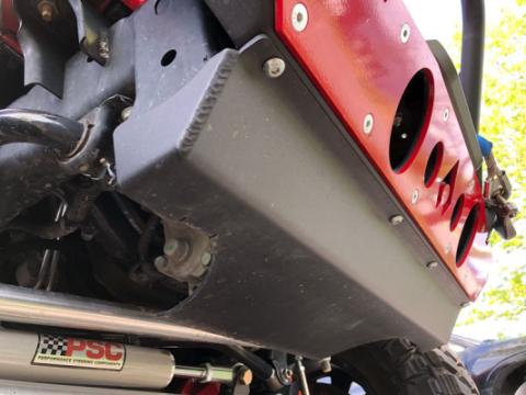 JK Nighthawk Front Bumper Swaybar Disconnect Skid Artec Industries