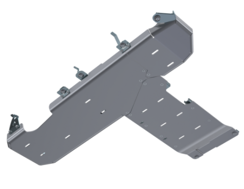 JL T-Case/Fuel Skid Only - 2 Door 3.6L, 2.0L Aluminum 18-Present Artec Industries