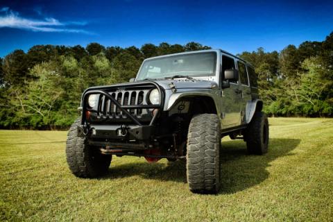 Crusher 4 Inch Front Fenders for 07-18 Jeep Wrangler JK/JKU Motobilt