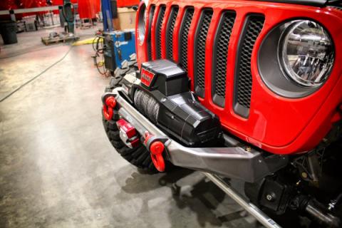 Tomahawk Frame Chop Front Bumper for Jeep JK, JL, JT Motobilt