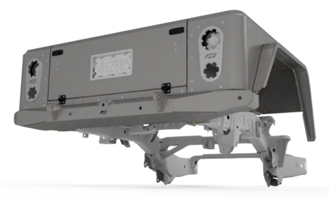 Bobbed Replacement Bed for Jeep Gladiator Motobilt