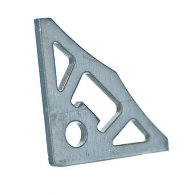 Bottle Opener Gusset 3x3 Inch Steel Motobilt