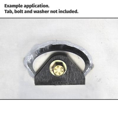 Oval Aluminum Fixation Motobilt