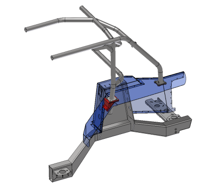 Cage C &amp; D Plates for JKU Rear Highline Inner Fenders Motobilt