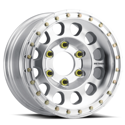 Aluminum Wheels 17x9 Beadlock MR103 Bolt Pattern 5 On 139.7 Offset -12 Lip Size 2.76 Raw Machined Method