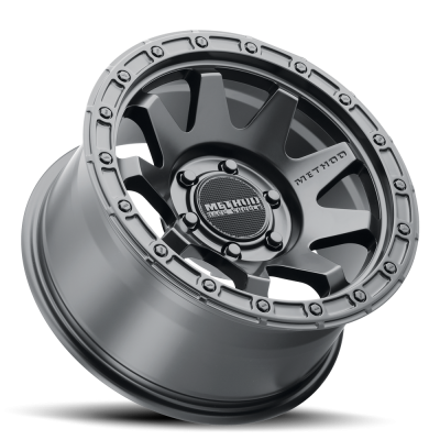 Aluminum Wheels 18x9 MR317 Bolt Pattern 6 On 135 Offset 18 Lip Size 0.83 Matte Black MB Method