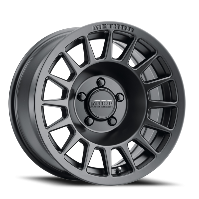 Aluminum Wheels 18x8.5 Bead Grip MR707 Bolt Pattern 5 On 114.3 Offset 38 Lip Size 0 Matte Black MB Method