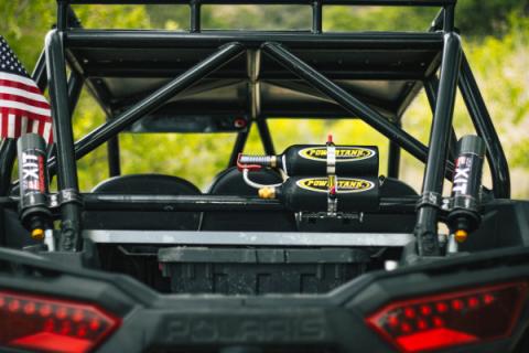 Double Barrel Bracket Power Shot Trigger Kit Small Roll Bar Clamp Power Tank