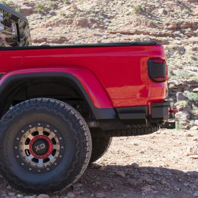 Gladiator Full Rear Bumper For 20-Pres Jeep Gladiator No Tire Carrier Rigid Series Rock Slide Engineering