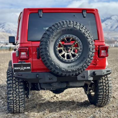 Rear Bumper/No Tire Carrier For 18-25 Jeep Wrangler JL 2-4 Door Rock Slide Engineering