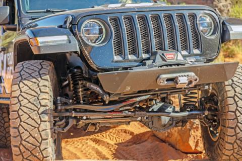 Currectlync Jeep JL/JT High Steer Kit For Ram Assist And Non-Rubicon Axle. Incl. Knuckles Drag Link Tie Rod Trac Bar Reloc/Ram Mount Axle Bracket Ram Assist Tie Rod Clamp RockJock 4x4