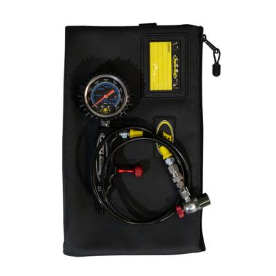 Shock Inflator with Gauge Power Tank 800 psi Liquid Analog Power Tank