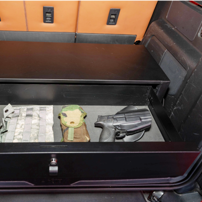 Cargo Drawer for 18-25 Wrangler JL 4-door and 2021-2025 Bronco 4-door Keyed Lock Tuffy Security Products