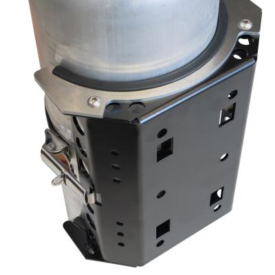 6 LB Propane Tank Bracket Satin Black Power Tank