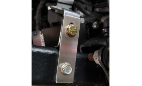 Jeep Wrangler Stainless Steel Front Brake Line Bracket Extension 2018+ JL/JT Clayton Off Road