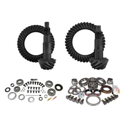 Yukon Gear And Install Kit Package For Jeep JK Rubicon 4.56 Ratio Yukon Gear &amp; Axle