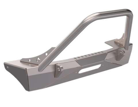 Jeep JL,JT,JK Sentinel Front Bumper with Hoop Artec Industries