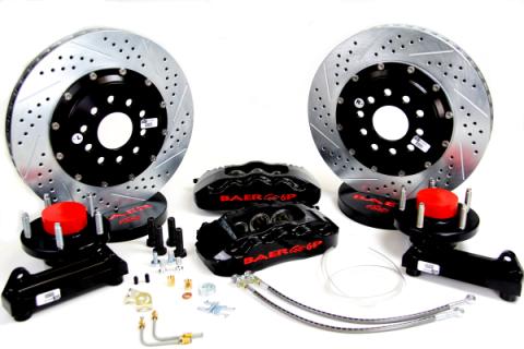 Brake System 13 Inch Front Pro+ Black Wilwood Pro BAER Brakes