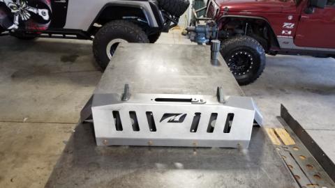 Jeep JK Front Bumper 07-18 Wrangler JK Crusher Series Bare Steel Motobilt