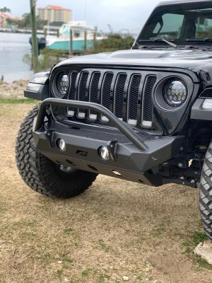 Jeep JL/Gladiator Front Bumper W/Stinger/Skid Plate 18+ Wrangler JL/Gladiator The Hammer Series Motobilt