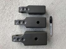 HitchLink 3.0 Reciever Shackle Mount 3 Inch Receivers Anodized Gray Factor 55