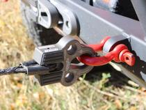 Winch Line Shackle Mount Foldable Flatlink Multimount Gray Factor 55