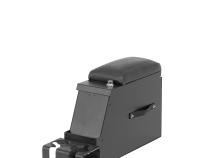 Series II Center Console Universal 6 1/2 Inch Wide Black Tuffy Security Products