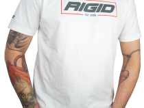 RIGID T Shirt Established 2006 Medium White
