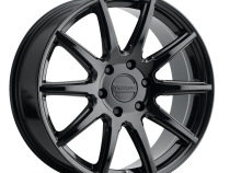 Aluminum Wheels 20x8.5 Spike 159 GB Gloss Black 15 Offset 5 on 139.7 Bolt Pattern 106.5 Bore Raceline