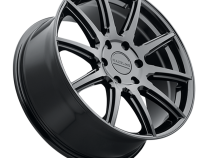 Aluminum Wheels 18x8 Spike 159 GB Gloss Black 15 Offset 6 on 139.7 Bolt Pattern 106.1 Bore Raceline