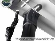 Nomadic Awning 2.0 - 6.5' with Black Cover Overland Vehicle Systems