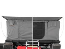 Aluminum Clam Shell Roof Top Tent Sidewinder Side Opening Overland Vehicle Systems