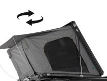 Aluminum Clam Shell Roof Top Tent Sidewinder Side Opening Overland Vehicle Systems