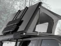 Aluminum Clam Shell Roof Top Tent Sidewinder Side Opening Overland Vehicle Systems